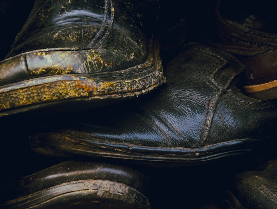 Before, ten years worn