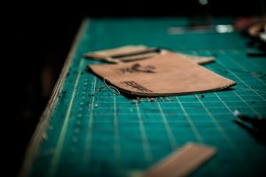 Hand-finishing a sole